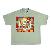 Oil Green tacos and tequila Urban Heavy Tee - RanaPortraitStore
