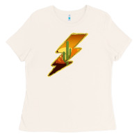 Bone Cactus Sunset Lightning Ladies Tee - Bettercallsaul