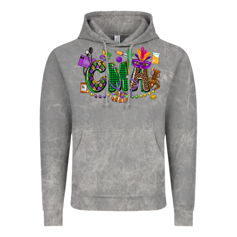 Cma Mardi Gras Cowgirl Vintage Hoodie by CowGirlArtShop | Teevron