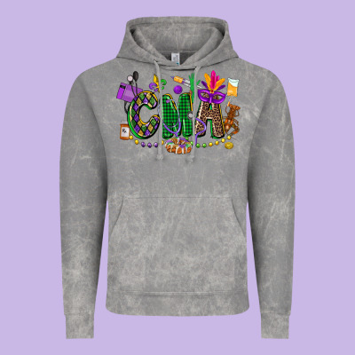 Cma Mardi Gras Cowgirl Vintage Hoodie Designed By Cowgirlartshop