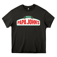 Asphalt product pizza papa jhons Heavy Core Tee - minhPixels
