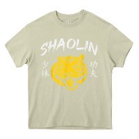 Mossy Tiger Shaolin Kung Fu Chinese Symbol Wushu Martial Arts Gift Heavy Core Tee - minhPixels
