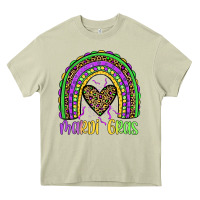Mossy mardi gras rainbow Heavy Core Tee - JahusDesignShop