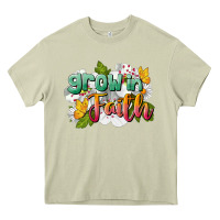 Mossy Grow In Faith Heavy Core Tee - LillyAllenDesigns