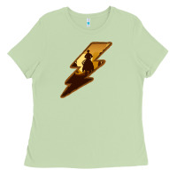 Matcha Cowboy Sunset Lightning Ladies Tee - Bettercallsaul