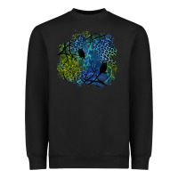Black halloween patch  3 Heavyweight Sweatshirt - BundleAndBundleShop