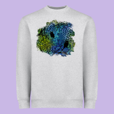 Halloween Patch  3 Heavyweight Sweatshirt Designed By Bundleandbundleshop