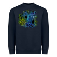Navy halloween patch  3 Heavyweight Sweatshirt - BundleAndBundleShop