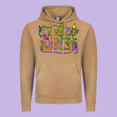 Laissez Les Bons Temps Router Vintage Hoodie Designed By Cowgirlartshop