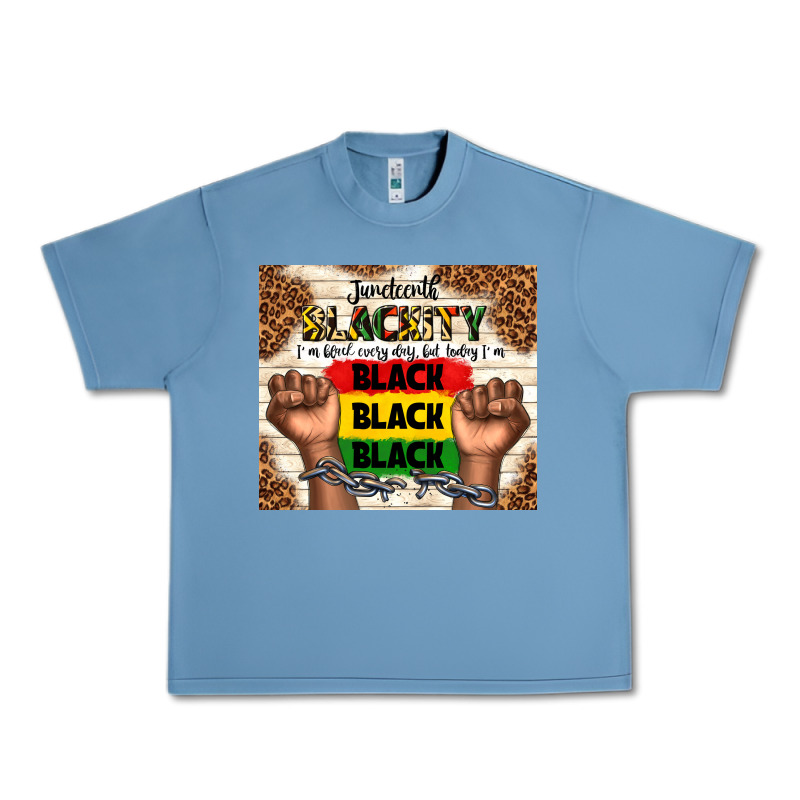 Juneteenth Blackity Black Black Black Urban Heavy Tee by TumblerDesignByShophia | Teevron