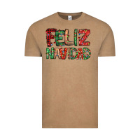 Vintage Coffee feliz navidad Spanish christmas Vintage Tee - Jasminsmagicworld