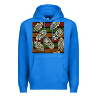 True Royal african mask seamless pattern Premium Hoodie - BundleAndBundleShop