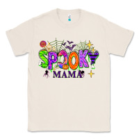 Natural Halloween Spooky Mama Classic Tee - texasbilliewilder