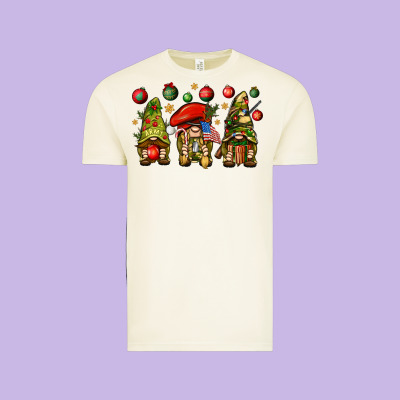 Christmas Army Gnomes 4th Of July Vintage Tee Designed By Howdyjamesfarm