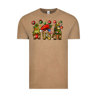 Vintage Coffee Christmas Army Gnomes 4th of july Vintage Tee - HowdyJamesFarm