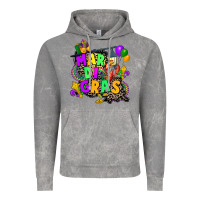 Cloud Rock louisiana map mardi gras Vintage Hoodie - CowGirlArtShop