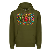 Army Green Fiesta Premium Hoodie - RanaPortraitStore