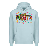 Blue Mist Fiesta Premium Hoodie - RanaPortraitStore