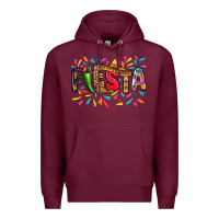 Burgundy Fiesta Premium Hoodie - RanaPortraitStore