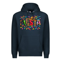Navy Fiesta Premium Hoodie - RanaPortraitStore