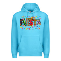 Ocean Blue Fiesta Premium Hoodie - RanaPortraitStore
