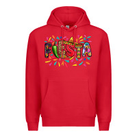 Red Fiesta Premium Hoodie - RanaPortraitStore
