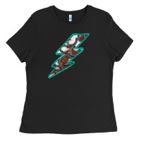 Black Horseshoe Lightning Ladies Tee - Bettercallsaul