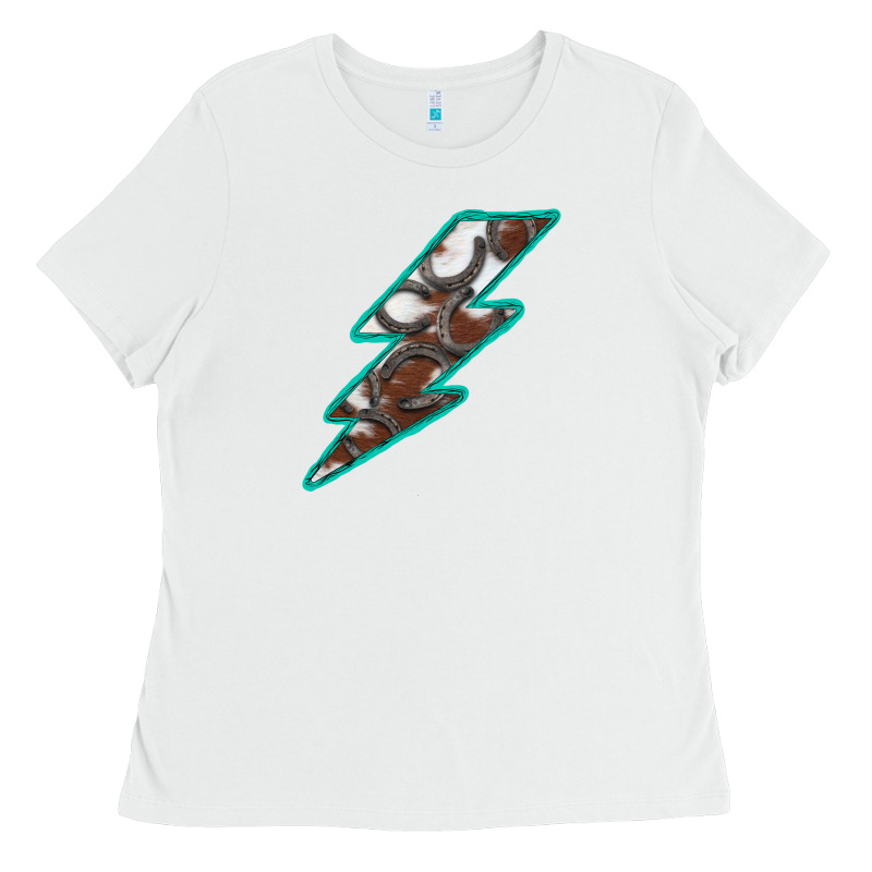 Horseshoe Lightning Ladies Tee by Bettercallsaul | Teevron