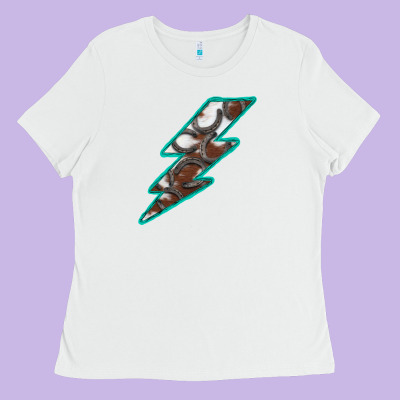 Horseshoe Lightning Ladies Tee Designed By Bettercallsaul