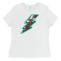 White Horseshoe Lightning Ladies Tee - Bettercallsaul