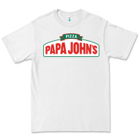 White product pizza papa jhons Premium Tee - minhPixels