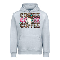 Heather Grey coffee coffee coffee Urban Hoodie - AdoDesignShop