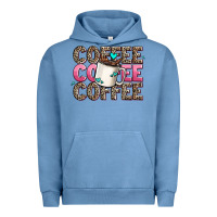 Pigment Pebble Blue coffee coffee coffee Urban Hoodie - AdoDesignShop
