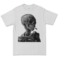 Vincent Van Gogh Skull Of A Skeletonvintage Halloween Skull Premium Tee | Teevron