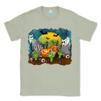 Matcha Cemetery with Ghost Cats Classic Tee - texasbilliewilder