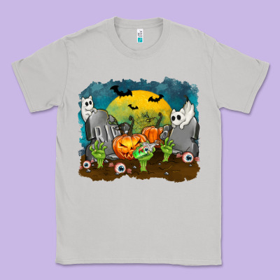 Cemetery With Ghost Cats Classic Tee Designed By Texasbilliewilder