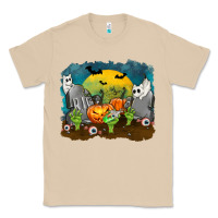 Mushroom Cemetery with Ghost Cats Classic Tee - texasbilliewilder