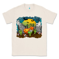 Natural Cemetery with Ghost Cats Classic Tee - texasbilliewilder