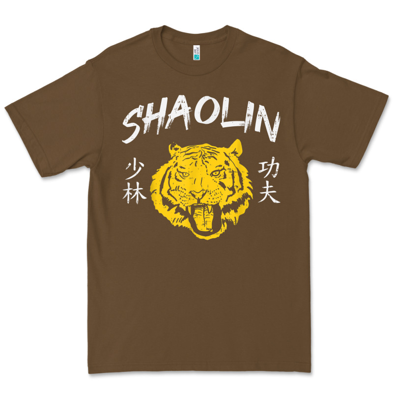 Tiger Shaolin Kung Fu Chinese Symbol Wushu Martial Arts Gift Premium Tee by minhPixels | Teevron
