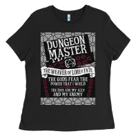 Black Dungeon Master, The Weaver of Lore & Fate Ladies Tee - Bettercallsaul