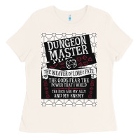 Dungeon Master, The Weaver Of Lore & Fate Ladies Tee | Teevron