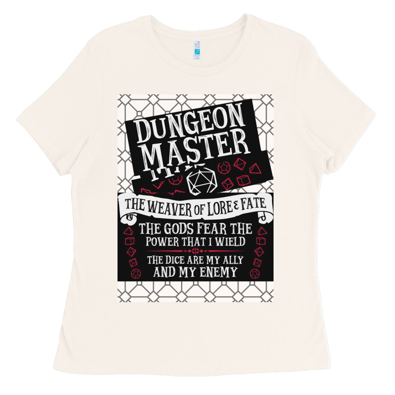 Dungeon Master, The Weaver Of Lore & Fate Ladies Tee by Bettercallsaul | Teevron