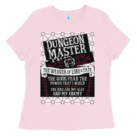 Bubblegum Pink Dungeon Master, The Weaver of Lore & Fate Ladies Tee - Bettercallsaul