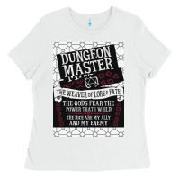 White Dungeon Master, The Weaver of Lore & Fate Ladies Tee - Bettercallsaul