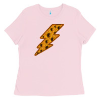 Bubblegum Pink Sunflower Lightning Ladies Tee - Bettercallsaul