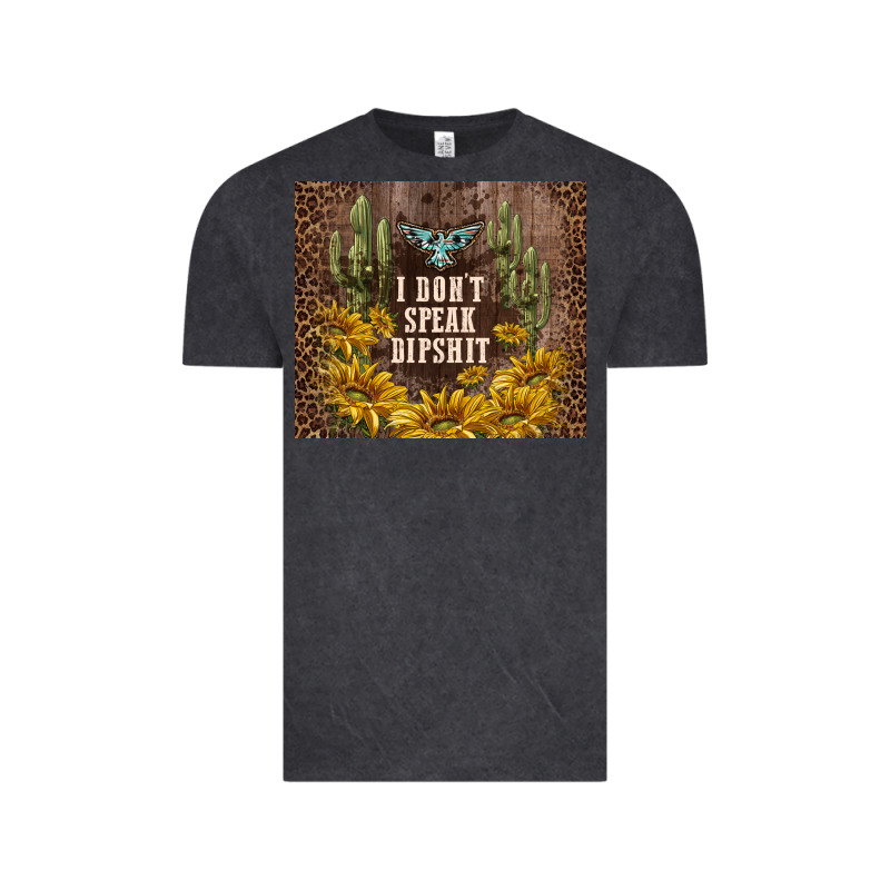 I Don't Speak Dipshit Vintage Tee by TumblerDesignByShophia | Teevron