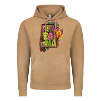Vintage Camel mardi gras alabama map Vintage Hoodie - CowGirlArtShop
