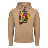 Vintage Coffee mardi gras alabama map Vintage Hoodie - CowGirlArtShop