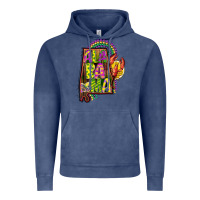 Vintage Denim mardi gras alabama map Vintage Hoodie - CowGirlArtShop