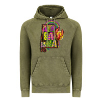 Vintage Olive mardi gras alabama map Vintage Hoodie - CowGirlArtShop